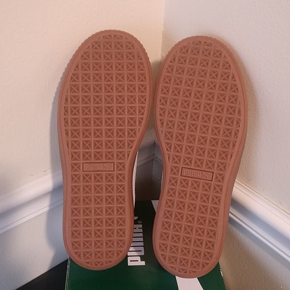 🎈Puma Platform Core Leather Sneakers , NWT, Sz - Picture 5 of 8